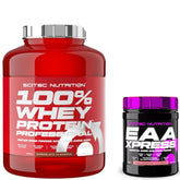 Scitec Nutrition 100% Whey Protein 2350g EAA Xpress 300g Bundle Regeneration NirooX