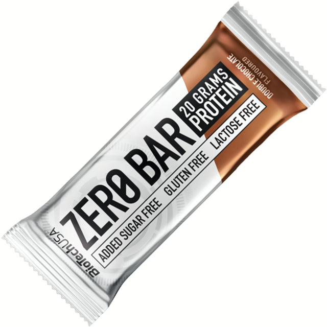 Biotech USA Zero Bar | Proteinriegel ohne Zucker, Laktose & Gluten | 50 g - NirooX Nutrition