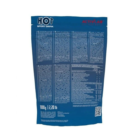 Activlab Hot Sport Drink Grapefruit Isotonisch Elektrolyte Getränkepulver 1000 g - NirooX NutritionNirooX Nutrition