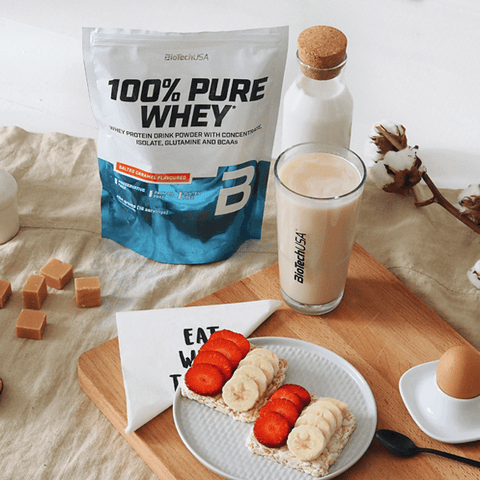 Biotech USA 100% Pure Whey| Glutenfrei & Ideal für Fettabbau + Bonus - NirooX NutritionNirooX