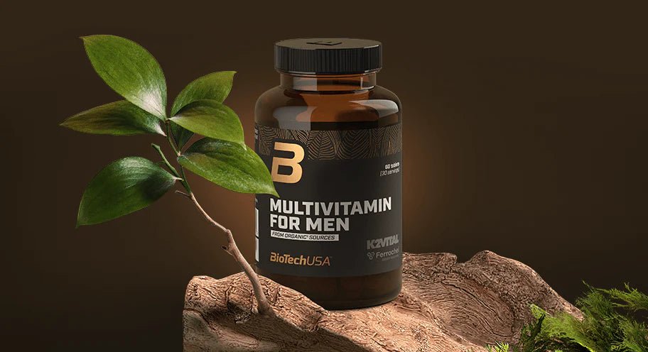 BioTech USA Multivitamin For Men – 60 Tabletten | Organic Sources - NirooX NutritionNirooX Nutrition
