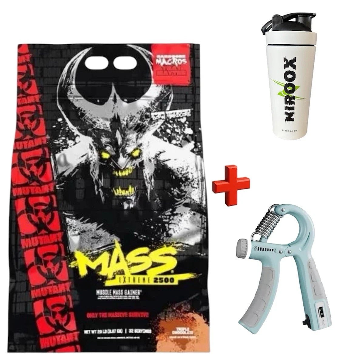 Mutant Mass XXXTREME 2500 9080g Beutel Massgainer Protein Eiweiß - NirooX NutritionMutant