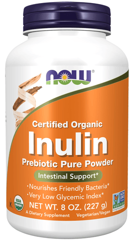 NOW FOODS, INULIN Pulver, Inulin, Niedriger glykämischer, 227g. SUPER PREIS - NirooX NutritionNirooX