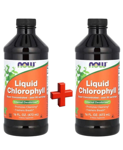 NOW Foods Liquid Chlorophyll – 2x 473ml | Flüssiges Chlorophyll - NirooX NutritionNirooX Nutrition