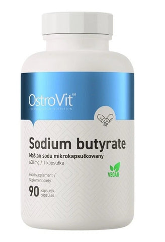 OstroVit Sodium Butyrate 90 caps/ 2 x 90 caps - NirooX NutritionNirooX Nutrition