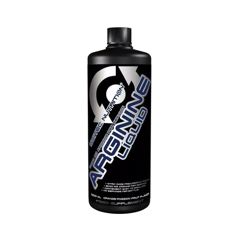 Scitec Nutrition Arginine Liquid, 3 x 1000 ml Flasche, Orange-Passion<wbr/>sfrucht - NirooX NutritionScitec Nutrition