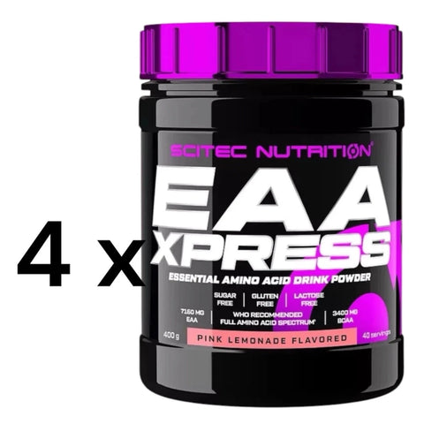 Scitec Nutrition EAA Xpress 4 x 400g Aminosäuren Muskeln Fitness/ 1,6 KG - NirooX NutritionScitec Nutrition