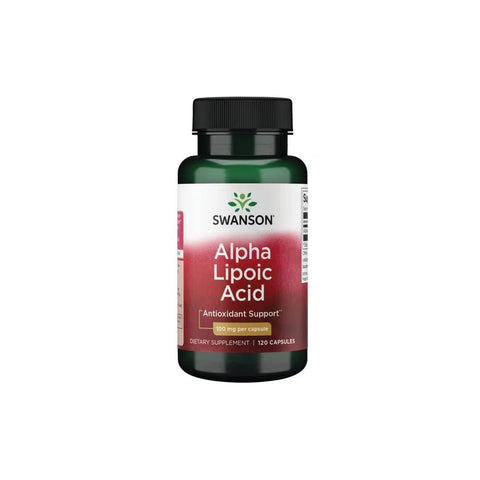 Swanson Alpha Lipoic Acid (Alpha - Liponsäure) 100mg – 120 Kapseln | Antioxidans - NirooX NutritionNirooX Nutrition
