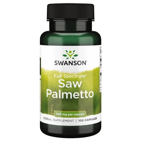 Swanson Saw Palmetto – 100 Kapseln | Sägepalme 540mg Prostata - NirooX NutritionNirooX Nutrition