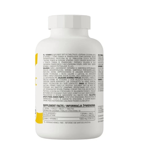 Vitamin C 1000 mg Ascorbinsäure Hochdosiert 90 Tabletten - NirooX NutritionNirooX Nutrition
