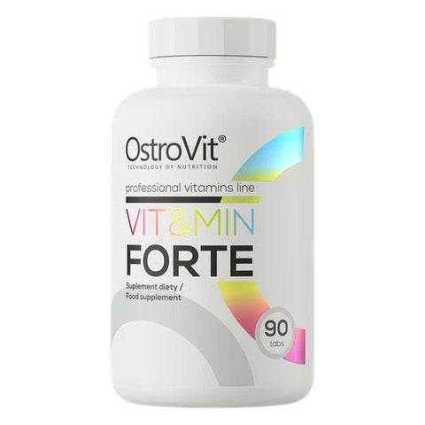VIT&amp;MIN Forte 3 x 90 Tabletten / Multivitamin &amp; Mineralien C,D, Zink, Potassium - NirooX NutritionNirooX Nutrition