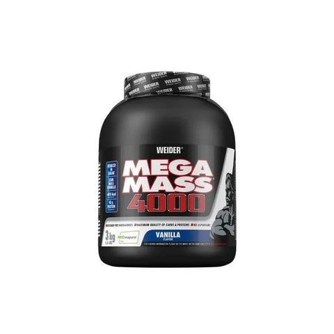Weider Mega Mass 4000 3000g Dose Gainer Kohlenhydrate + Biotech USACreatine 300 - NirooX NutritionNirooX Nutrition